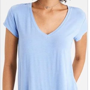 American Eagle Periwinkle Soft & Sexy tee
